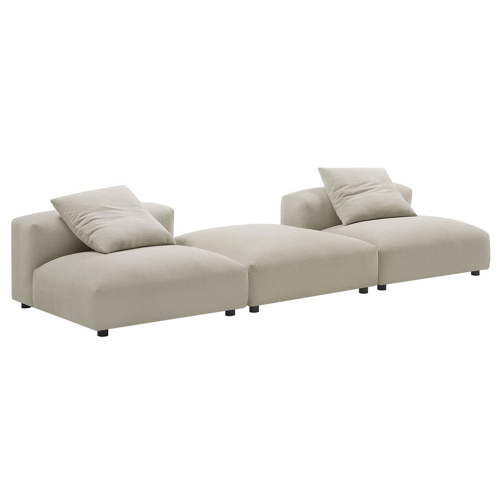 Solace 3-Piece Modular Upholstered Fabric Sectional Sofa by Modway | Sofa Set | Modishstore - 10