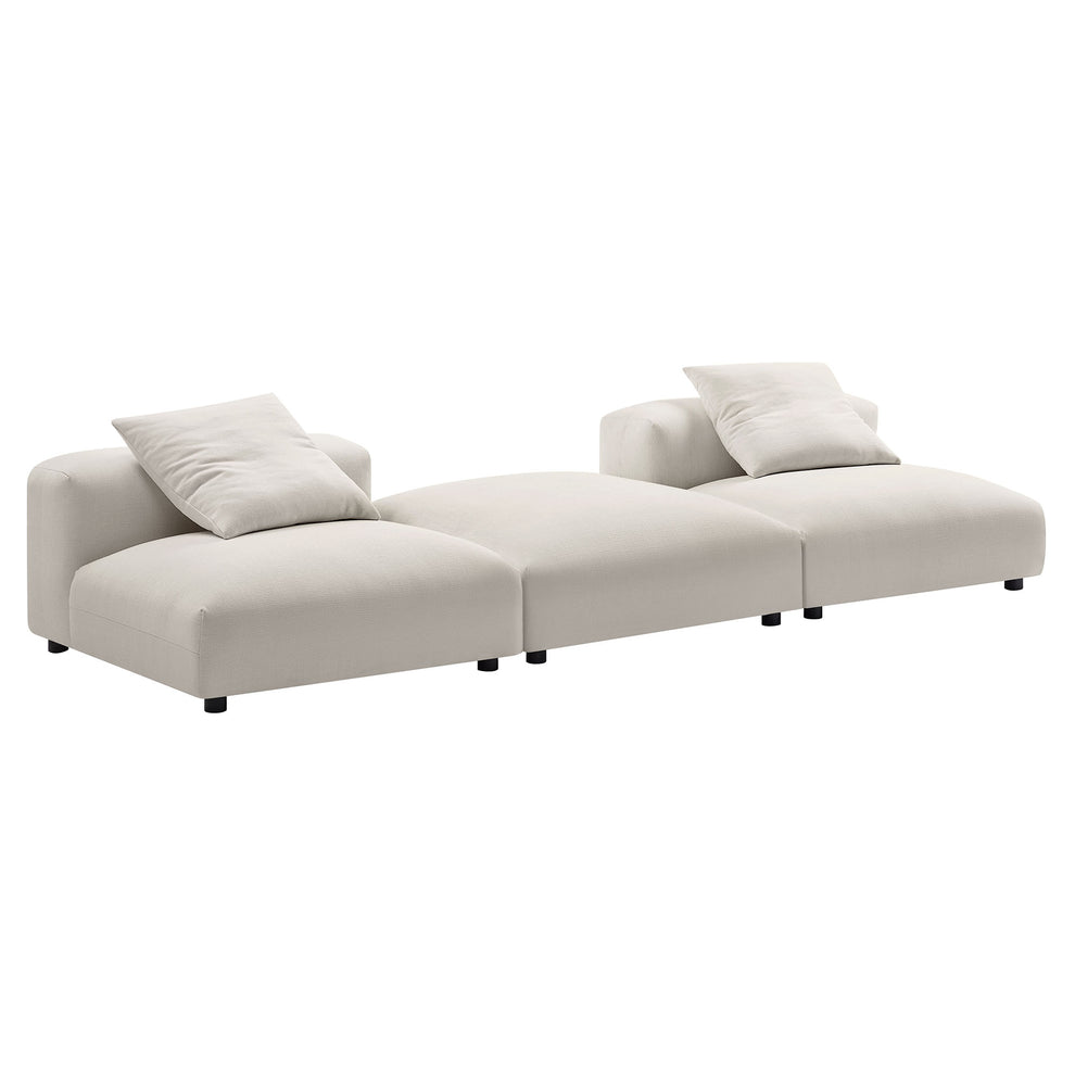 Solace 3-Piece Modular Upholstered Fabric Sectional Sofa by Modway | Sofa Set | Modishstore - 19