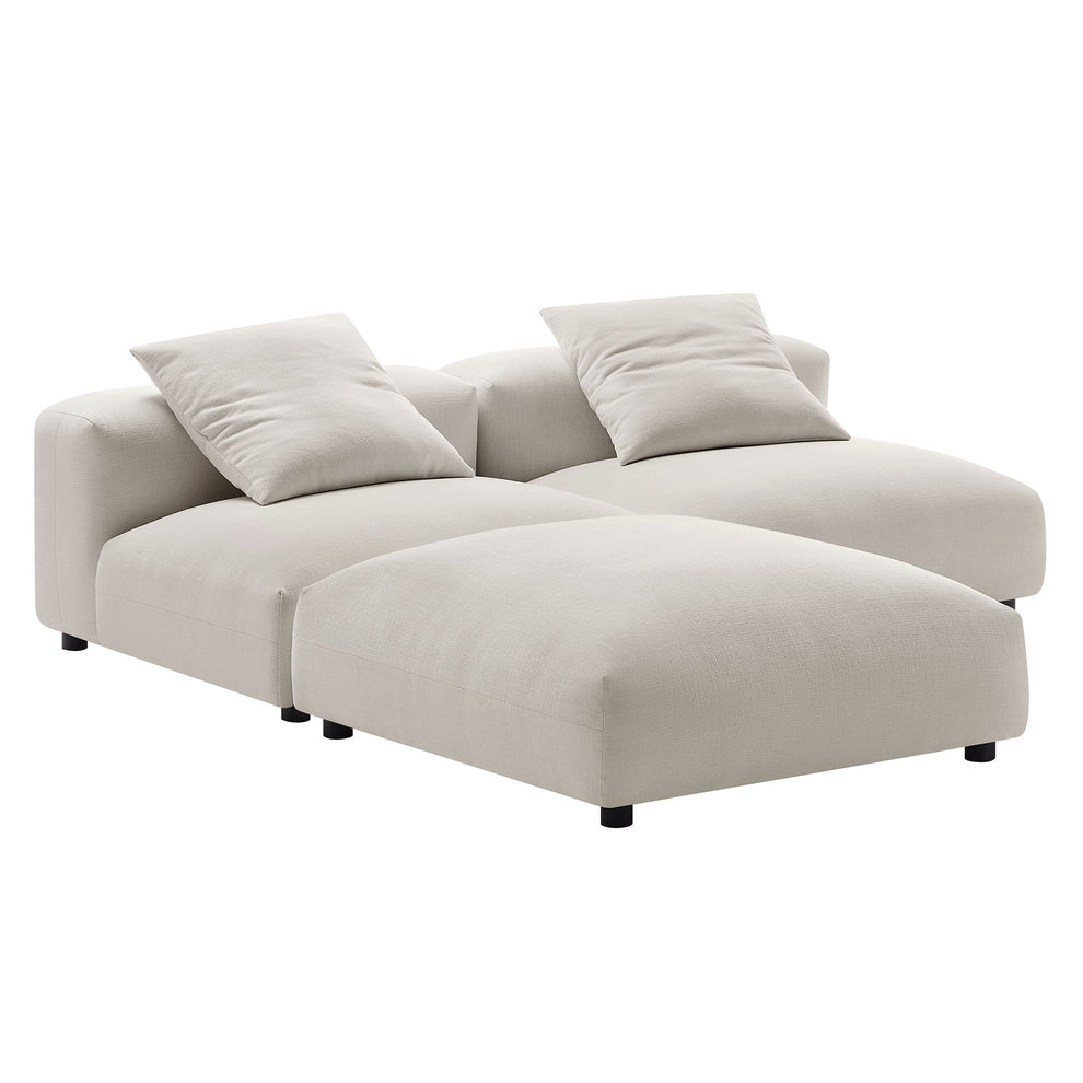 Solace 3-Piece Modular Upholstered Fabric Sectional Sofa by Modway | Sofa Set | Modishstore - 23