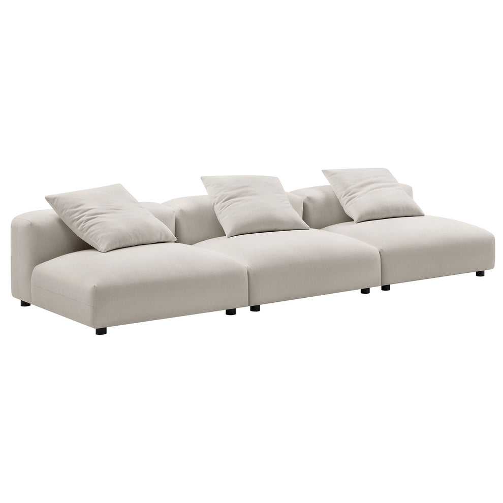 Solace 3-Piece Modular Upholstered Fabric Sofa by Modway | Sofa Set | Modishstore - 11