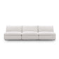 Modway Commix Down Filled Overstuffed 3-Piece Armless Sectional Sofa