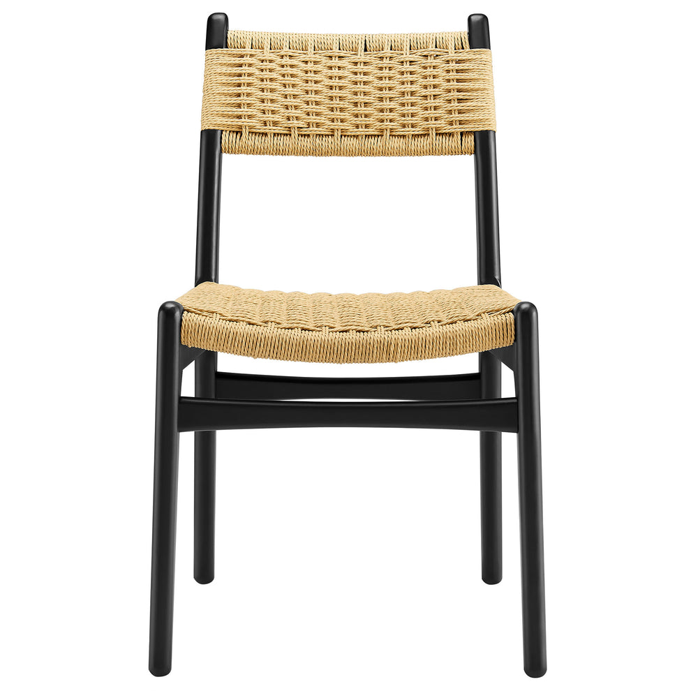 Wynn Rope and Wood Dining Side Chairs Set of 2 by Modway | Dining Chairs | Modishstore - 6