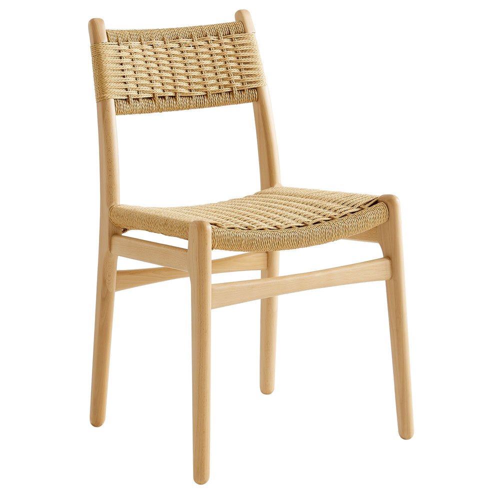 Wynn Rope and Wood Dining Side Chairs Set of 2 by Modway | Dining Chairs | Modishstore - 13