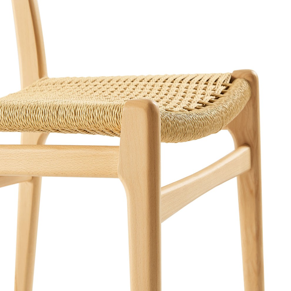 Wynn Rope and Wood Dining Side Chairs Set of 2 by Modway | Dining Chairs | Modishstore - 17