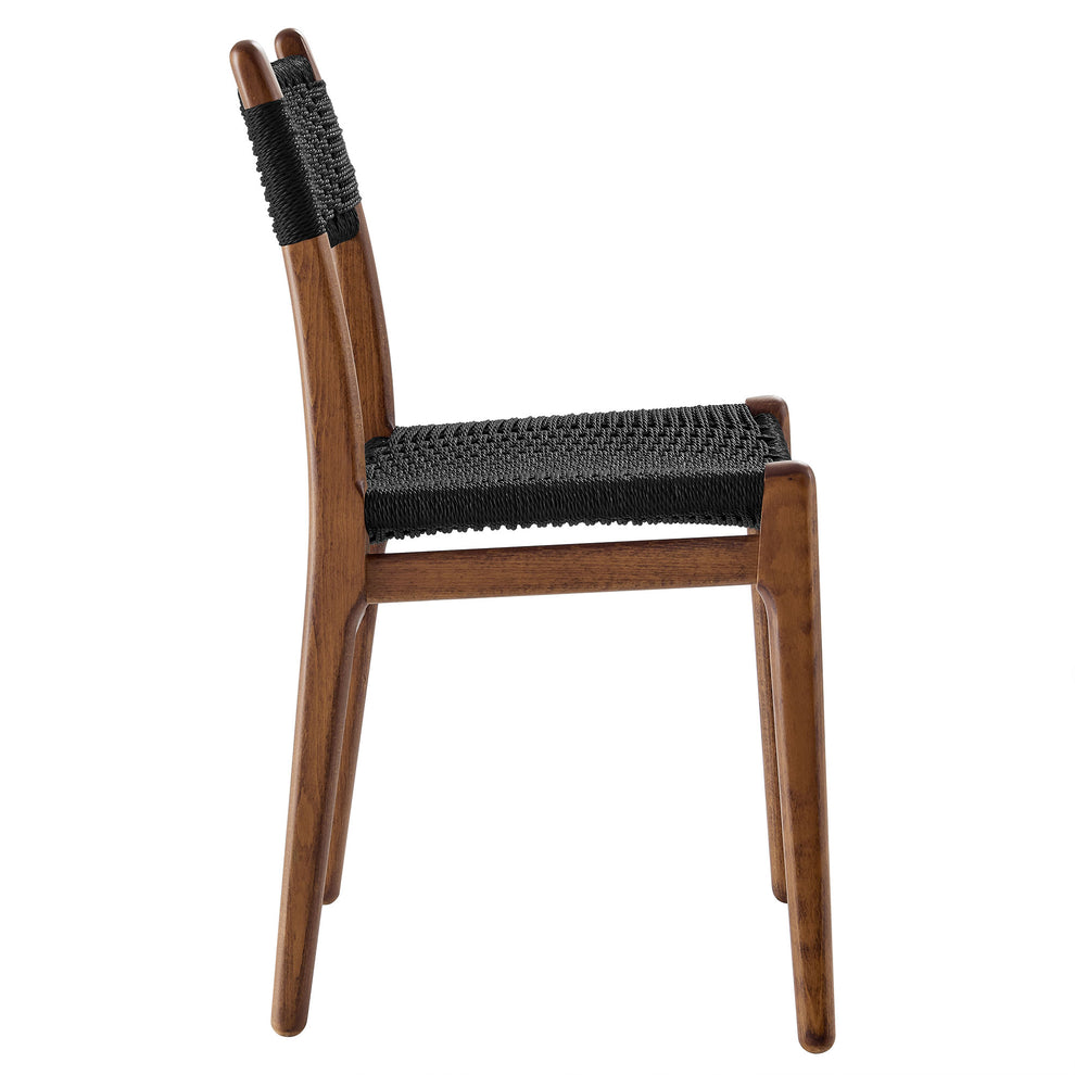 Wynn Rope and Wood Dining Side Chairs Set of 2 by Modway | Dining Chairs | Modishstore - 25