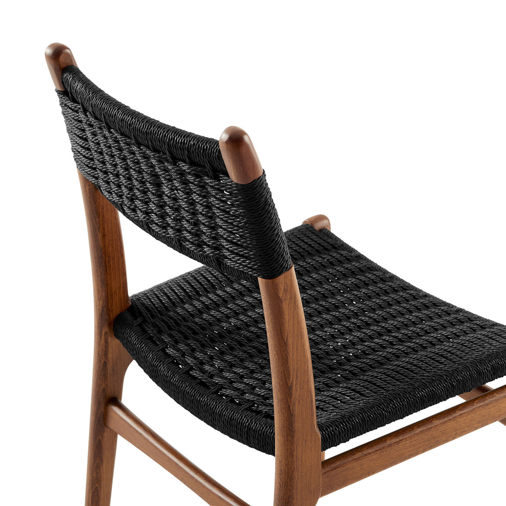 Wynn Rope and Wood Dining Side Chairs Set of 2 by Modway | Dining Chairs | Modishstore - 29