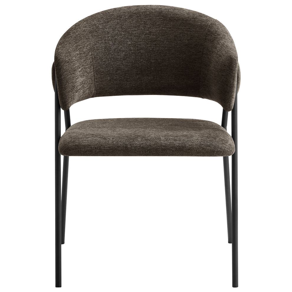 Nella Upholstered Heathered Chenille Dining Chairs Set of 2 by Modway | Dining Chairs | Modishstore - 15