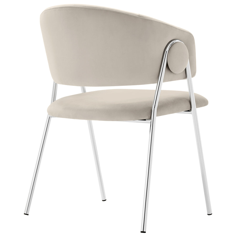 Nella Upholstered Performance Velvet Dining Chair Set of 2 by Modway | Dining Chairs | Modishstore - 5