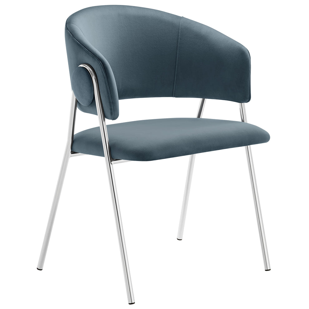 Nella Upholstered Performance Velvet Dining Chair Set of 2 by Modway | Dining Chairs | Modishstore - 12
