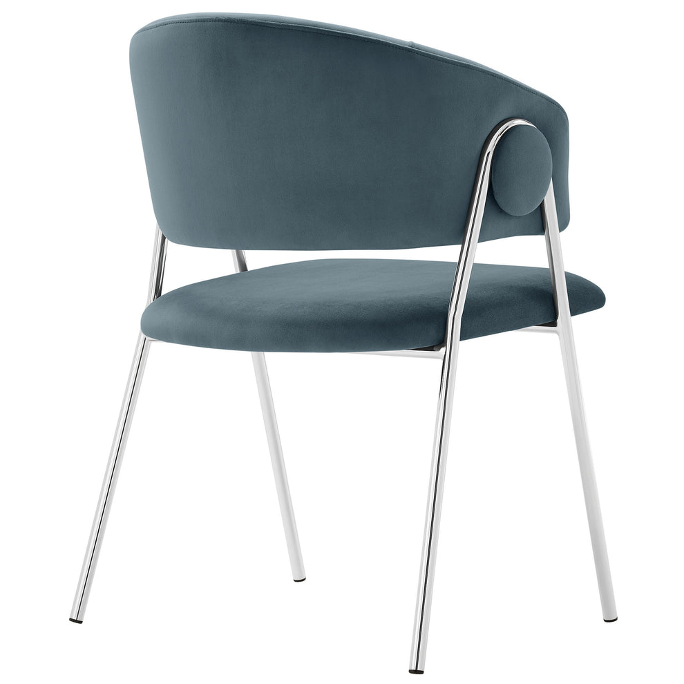 Nella Upholstered Performance Velvet Dining Chair Set of 2 by Modway | Dining Chairs | Modishstore - 14