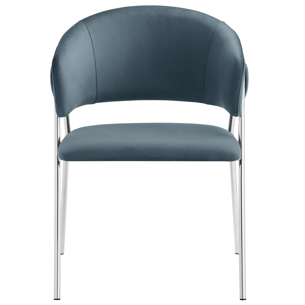 Nella Upholstered Performance Velvet Dining Chair Set of 2 by Modway | Dining Chairs | Modishstore - 15
