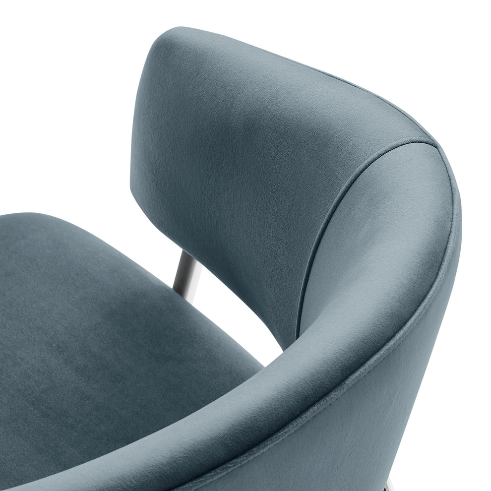 Nella Upholstered Performance Velvet Dining Chair Set of 2 by Modway | Dining Chairs | Modishstore - 16