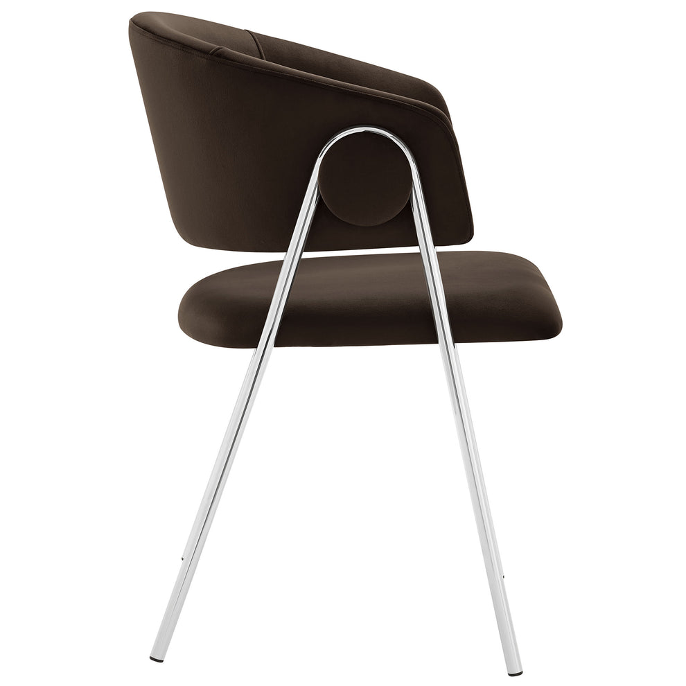 Nella Upholstered Performance Velvet Dining Chair Set of 2 by Modway | Dining Chairs | Modishstore - 23