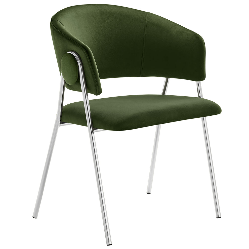 Nella Upholstered Performance Velvet Dining Chair Set of 2 by Modway | Dining Chairs | Modishstore - 32