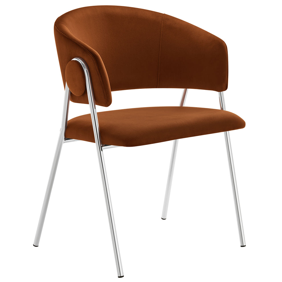 Nella Upholstered Performance Velvet Dining Chair Set of 2 by Modway | Dining Chairs | Modishstore - 42