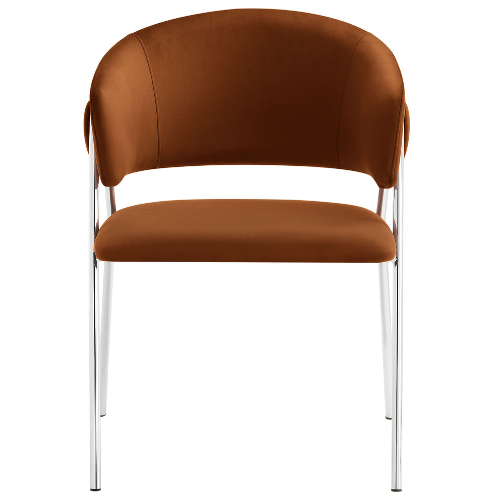 Nella Upholstered Performance Velvet Dining Chair Set of 2 by Modway | Dining Chairs | Modishstore - 45