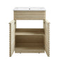 Render 24" Faux Travertine Bathroom Vanity With Sink by Modway | Bathroom Accessories | Modishstore - 5