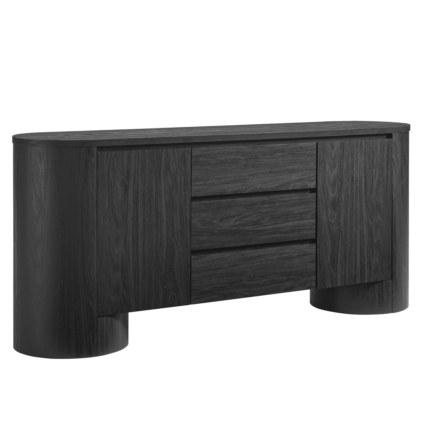 Duval 71" Rounded Sideboard Storage Cabinet by Modway | Cabinets | Modishstore - 2