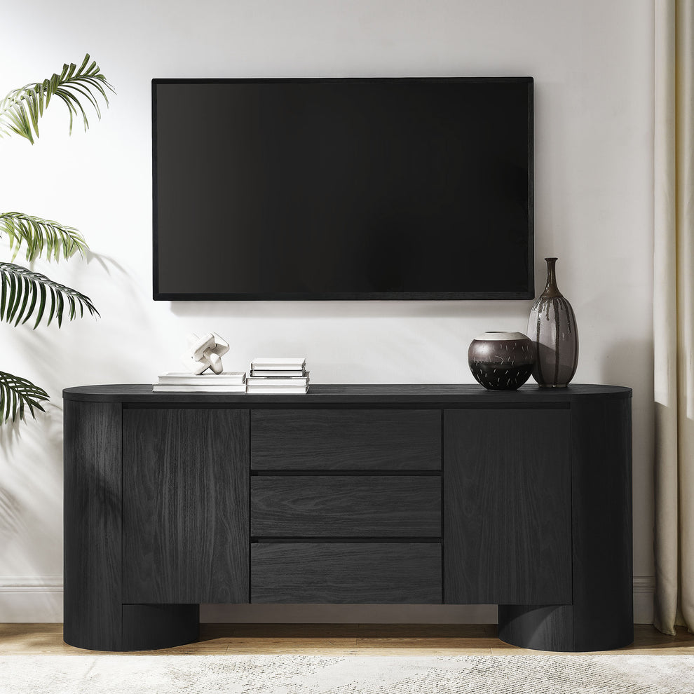 Duval 71" Rounded Sideboard Storage Cabinet by Modway | Cabinets | Modishstore - 1