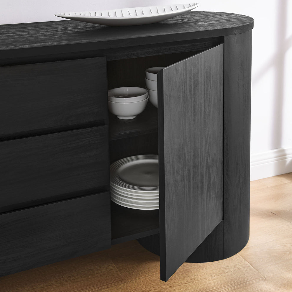 Duval 71" Rounded Sideboard Storage Cabinet by Modway | Cabinets | Modishstore - 8
