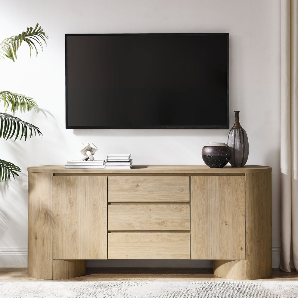 Duval 71" Rounded Sideboard Storage Cabinet by Modway | Cabinets | Modishstore - 18