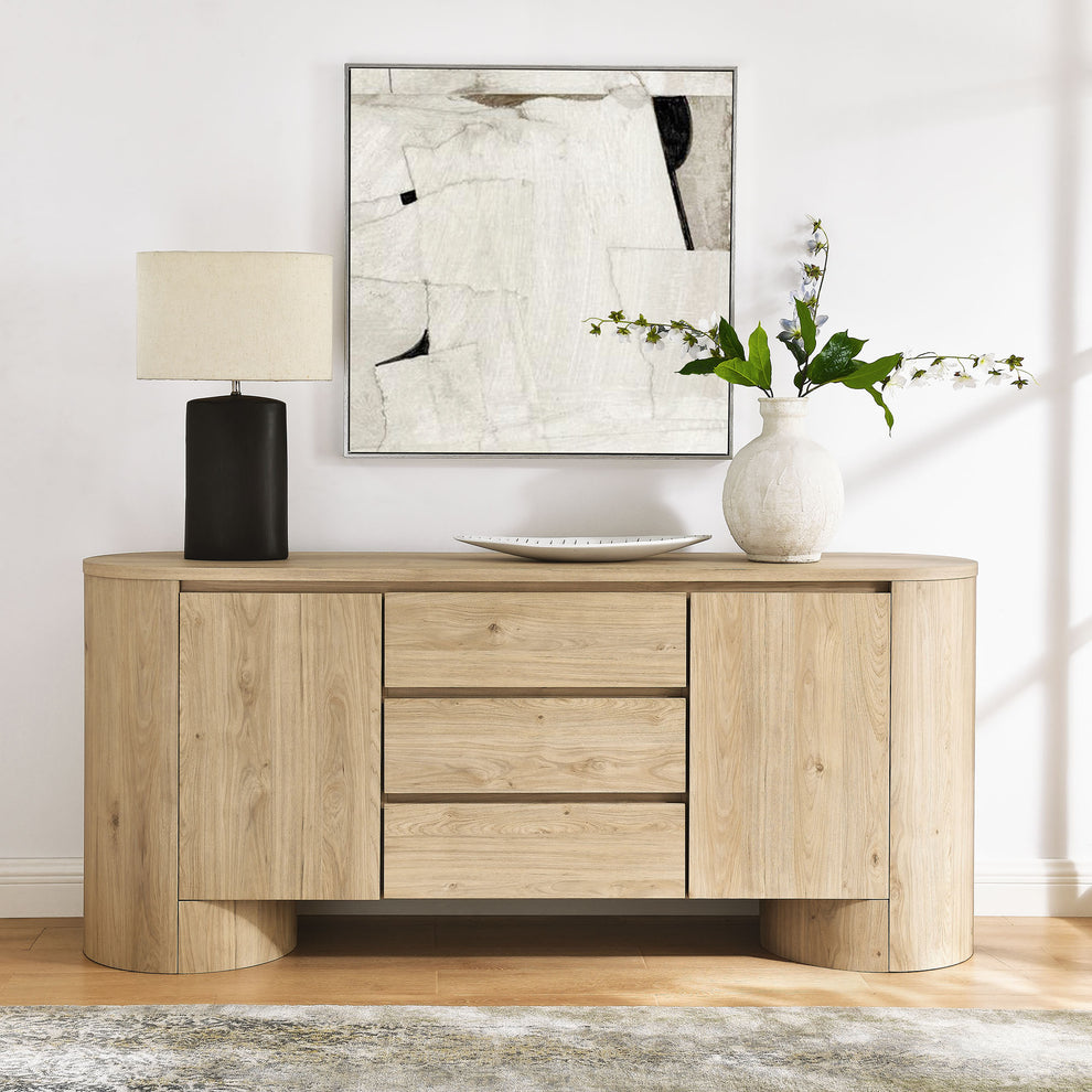 Duval 71" Rounded Sideboard Storage Cabinet by Modway | Cabinets | Modishstore - 20