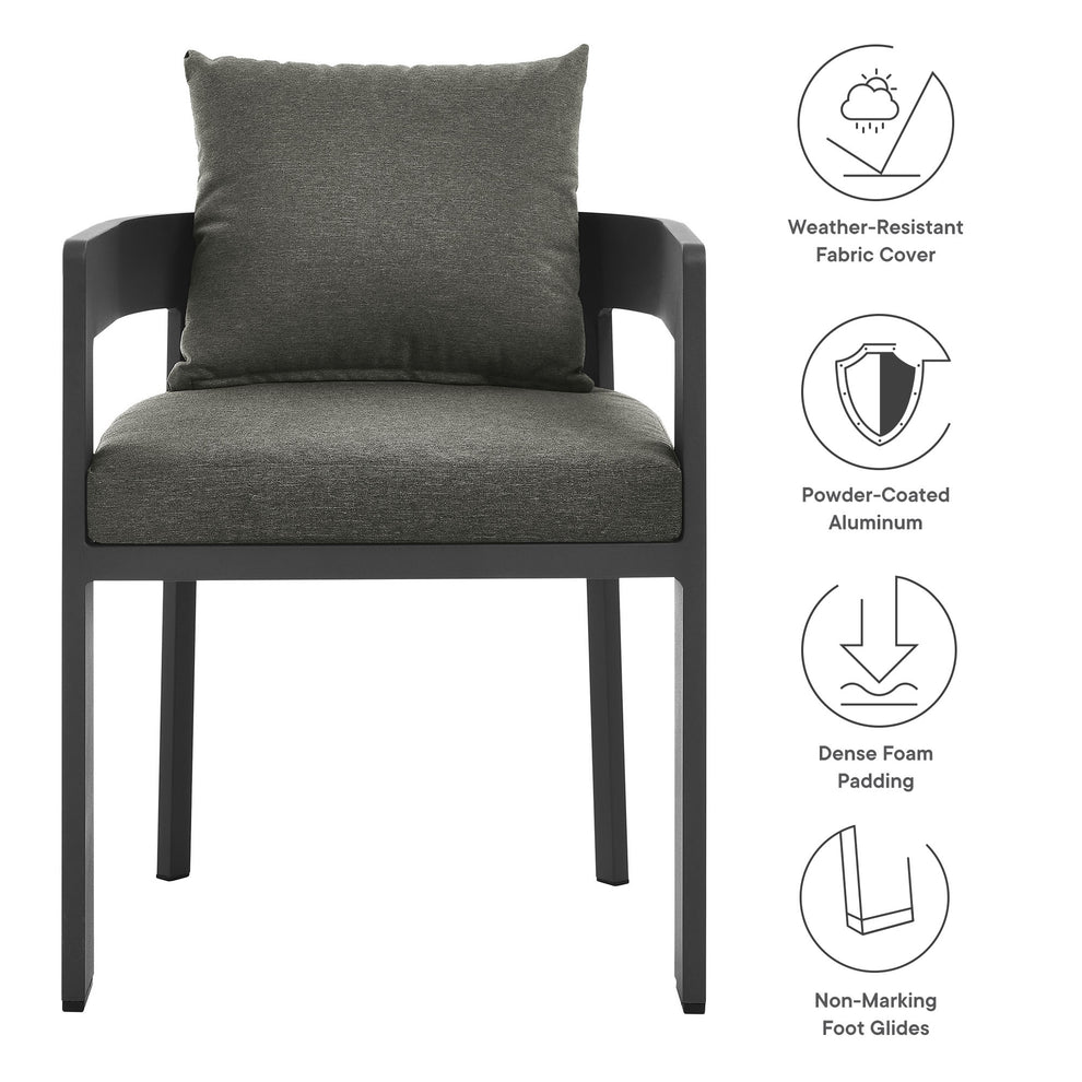 Tahoe Outdoor Patio Aluminum Dining Chair by Modway | Dining Chairs | Modishstore - 8