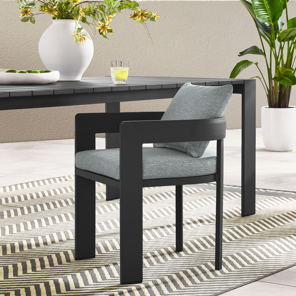 Tahoe Outdoor Patio Aluminum Dining Chair by Modway | Dining Chairs | Modishstore - 16