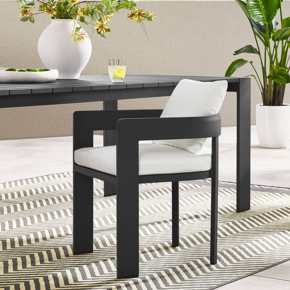 Tahoe Outdoor Patio Aluminum Dining Chair by Modway | Dining Chairs | Modishstore - 25