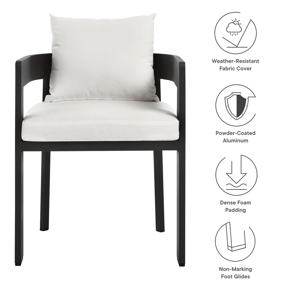 Tahoe Outdoor Patio Aluminum Dining Chair by Modway | Dining Chairs | Modishstore - 26