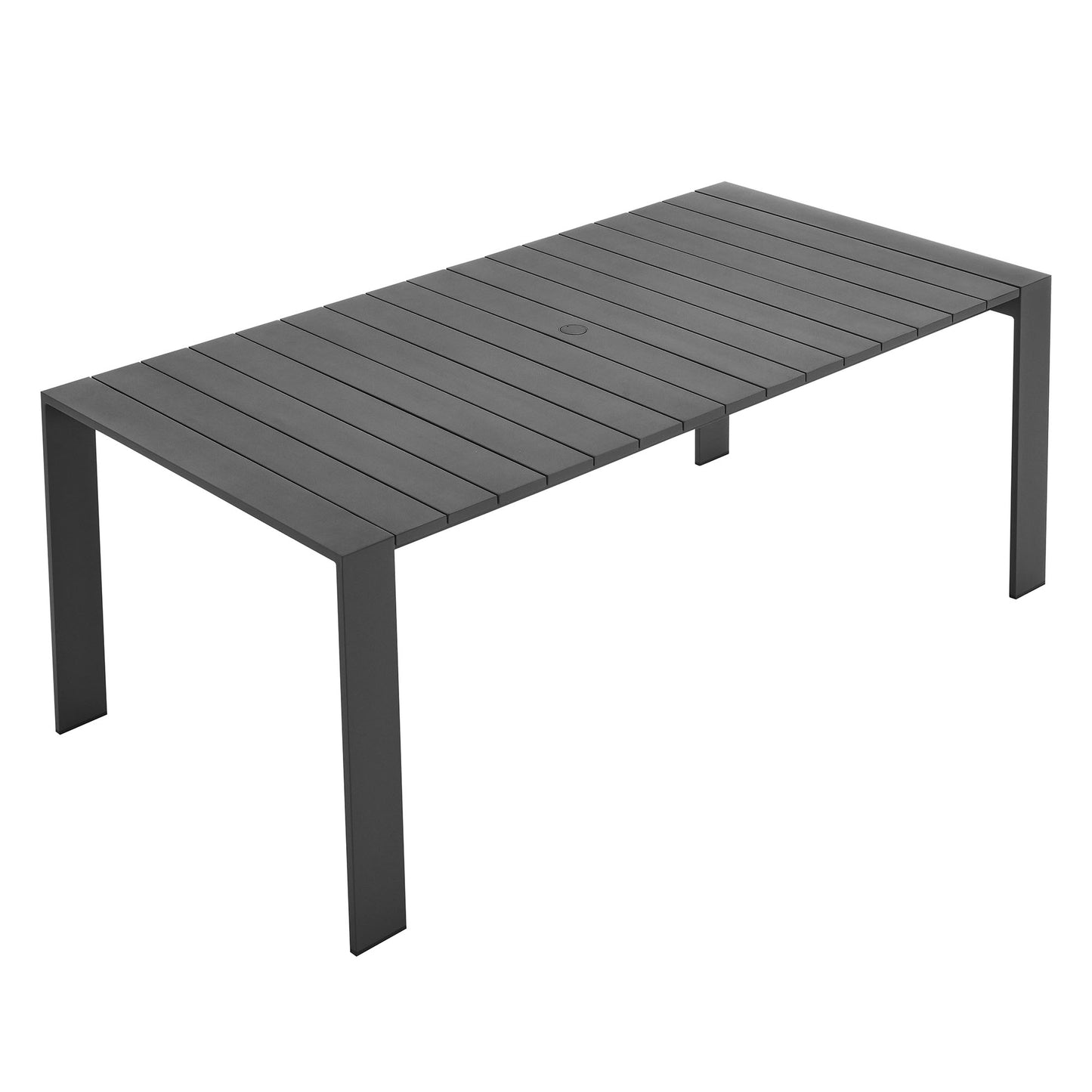 Tahoe Rectangular Outdoor Patio Aluminum Dining Table by Modway | Dining Tables | Modishstore - 5