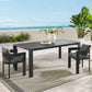 Tahoe Rectangular Outdoor Patio Aluminum Dining Table by Modway | Dining Tables | Modishstore - 1
