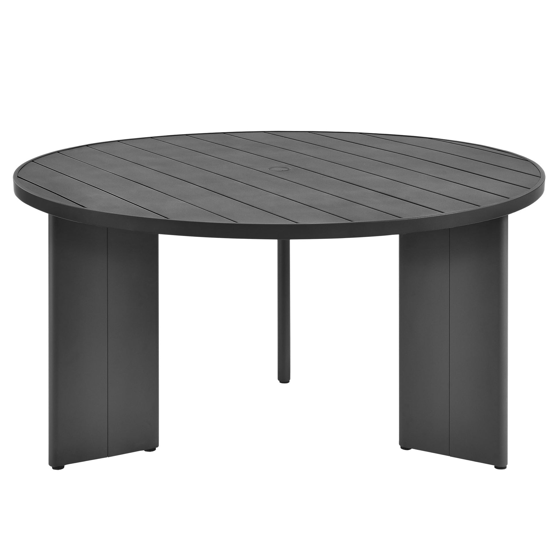 Tahoe Round Outdoor Patio Aluminum Dining Table by Modway | Dining Tables | Modishstore - 2