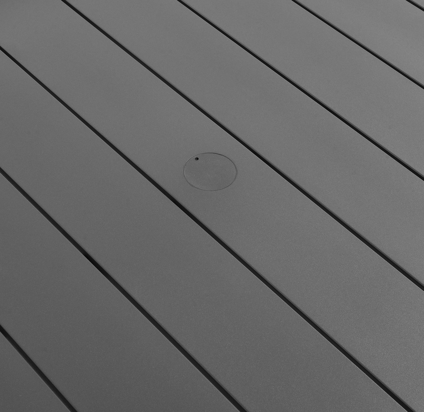 Tahoe Round Outdoor Patio Aluminum Dining Table by Modway | Dining Tables | Modishstore - 4