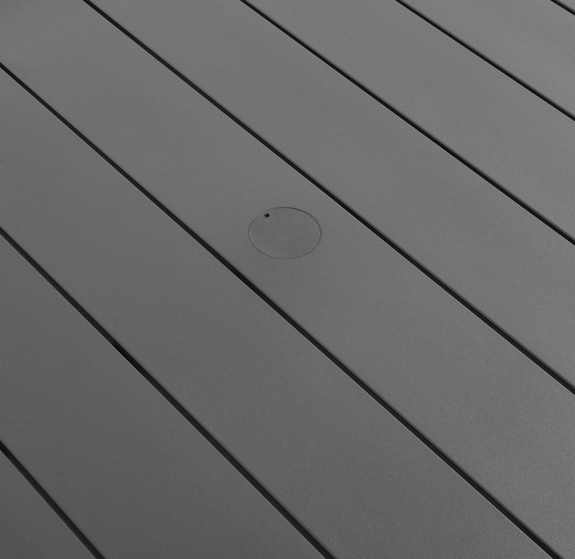 Tahoe Round Outdoor Patio Aluminum Dining Table by Modway | Dining Tables | Modishstore - 4