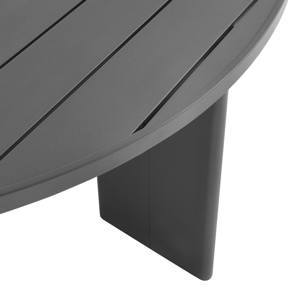 Tahoe Round Outdoor Patio Aluminum Dining Table by Modway | Dining Tables | Modishstore - 5