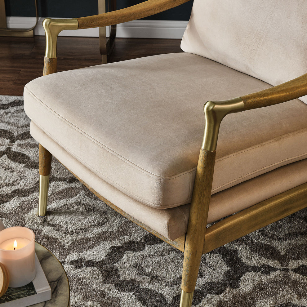 Langford Performance Velvet Accent Armchair by Modway | Accent Chairs | Modishstore - 7