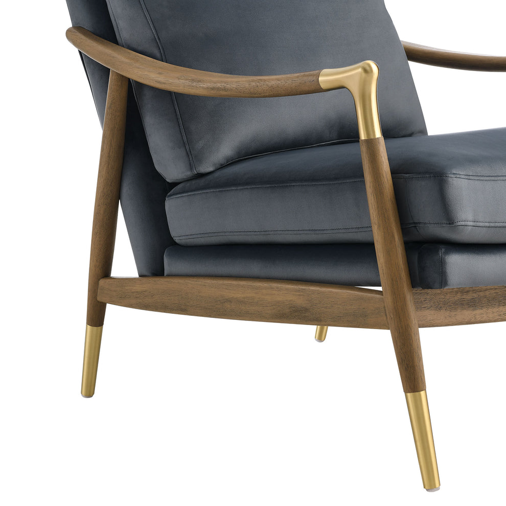 Langford Performance Velvet Accent Armchair by Modway | Accent Chairs | Modishstore - 14