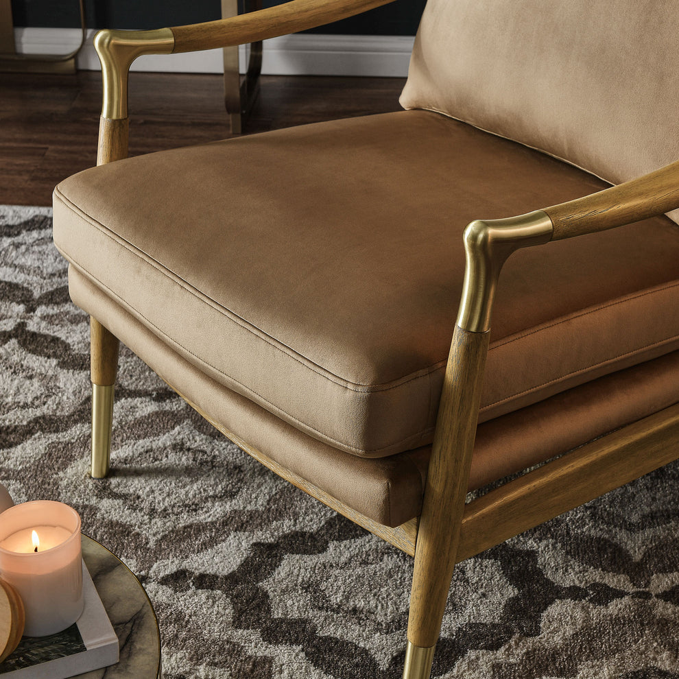 Langford Performance Velvet Accent Armchair by Modway | Accent Chairs | Modishstore - 33
