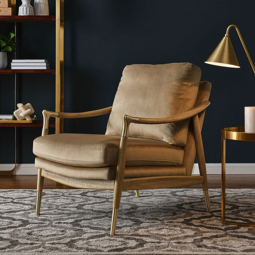 Langford Performance Velvet Accent Armchair by Modway | Accent Chairs | Modishstore - 34