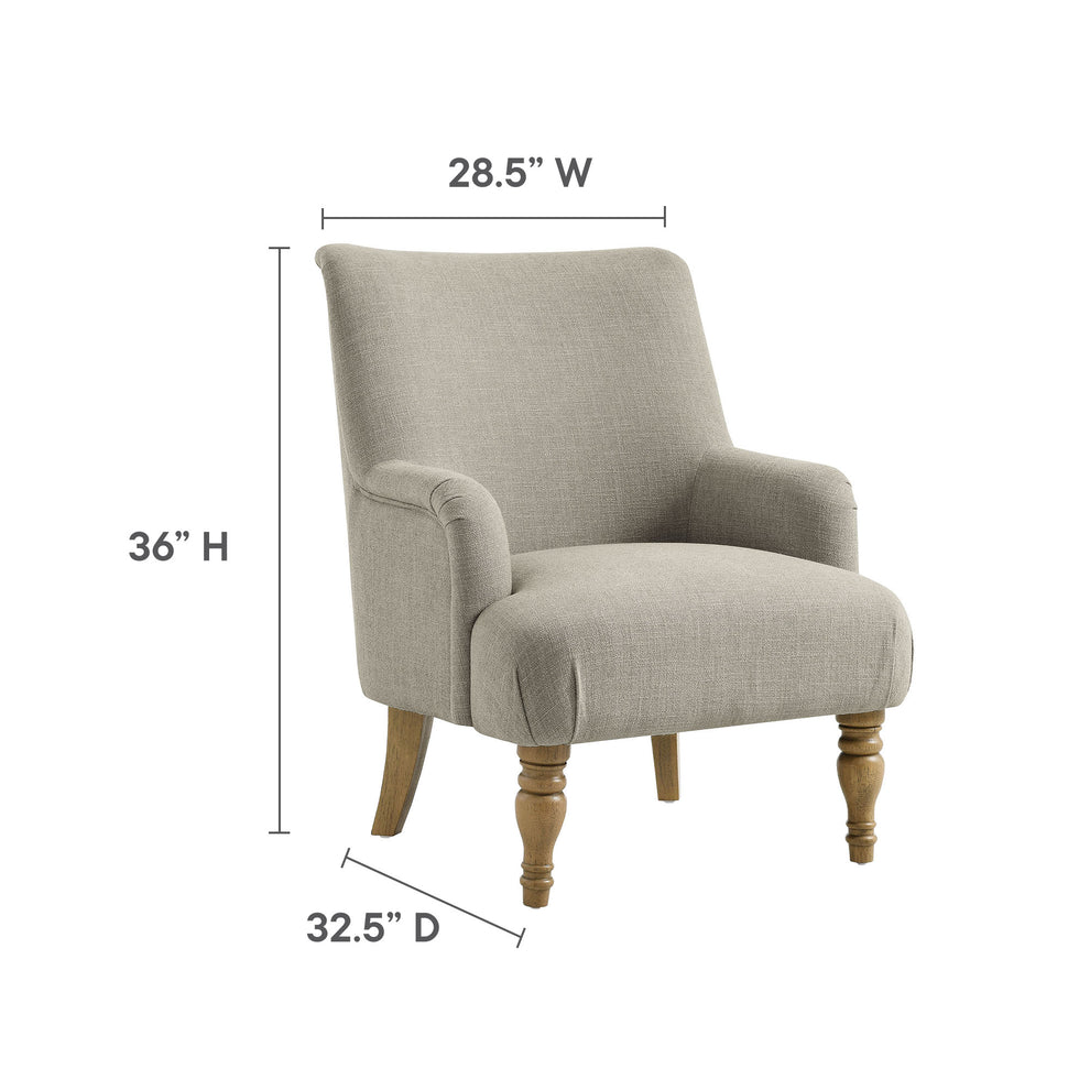Ellington Fabric Upholstered Accent Armchair by Modway | Accent Chairs | Modishstore - 9