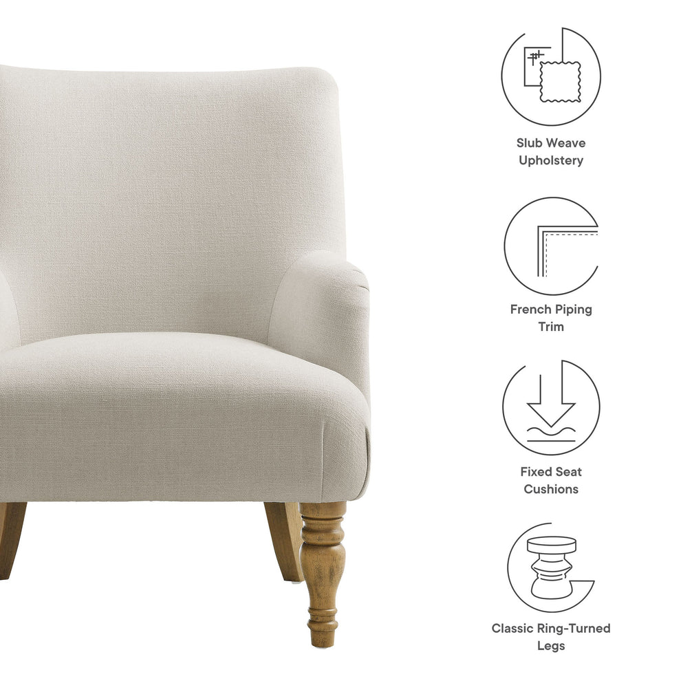 Ellington Fabric Upholstered Accent Armchair by Modway | Accent Chairs | Modishstore - 17