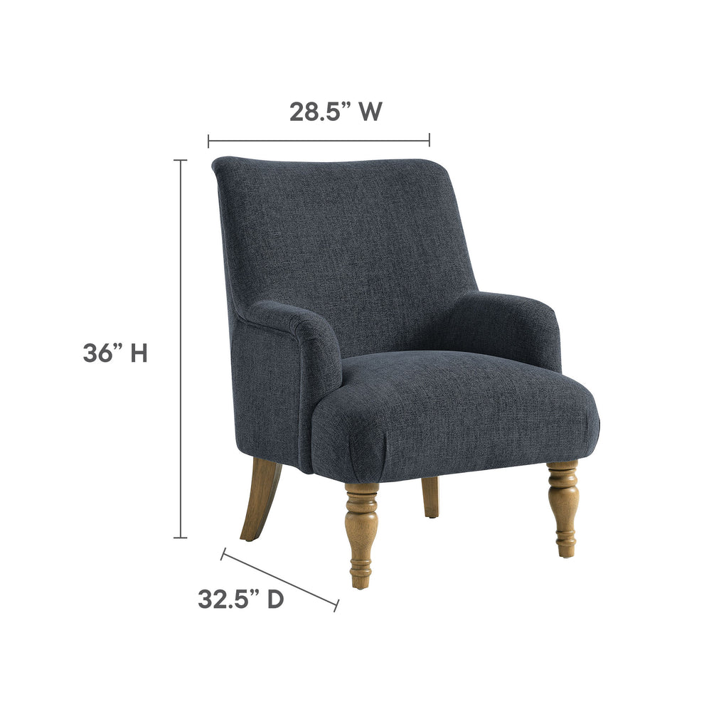 Ellington Fabric Upholstered Accent Armchair by Modway | Accent Chairs | Modishstore - 27