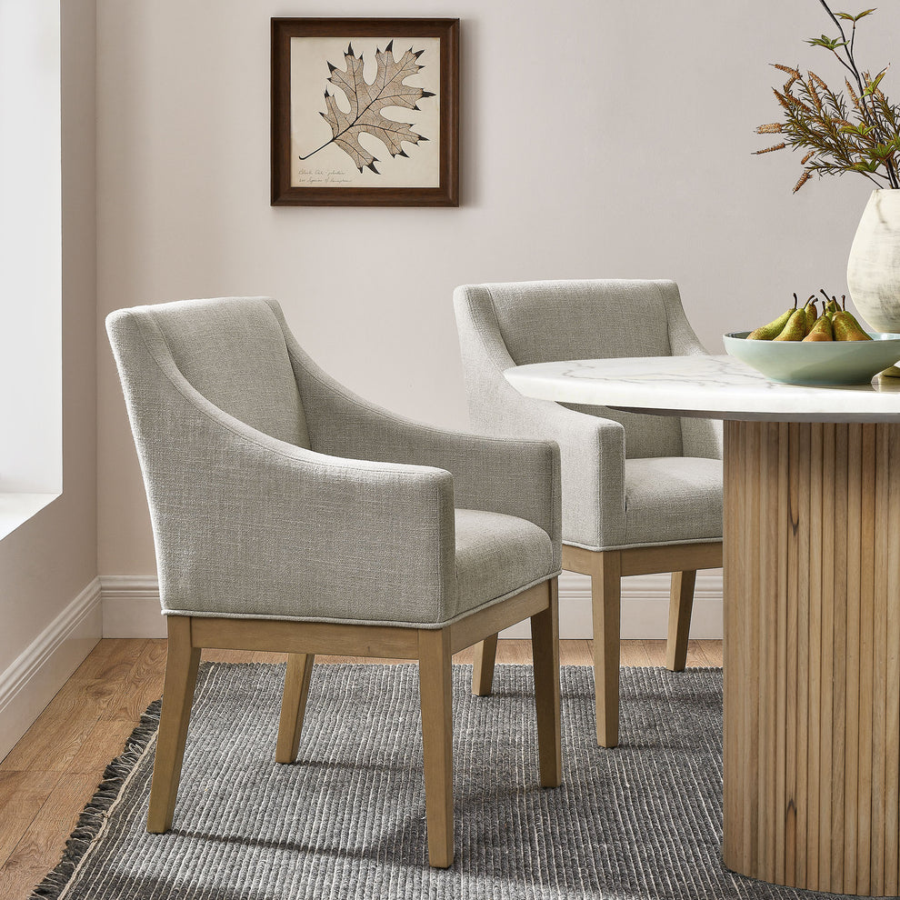 Alton Fabric Upholstered Dining Armchair by Modway | Armchairs | Modishstore - 1