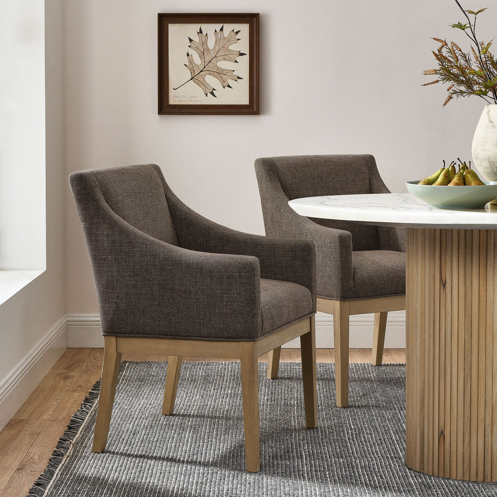 Alton Fabric Upholstered Dining Armchair by Modway | Armchairs | Modishstore - 16