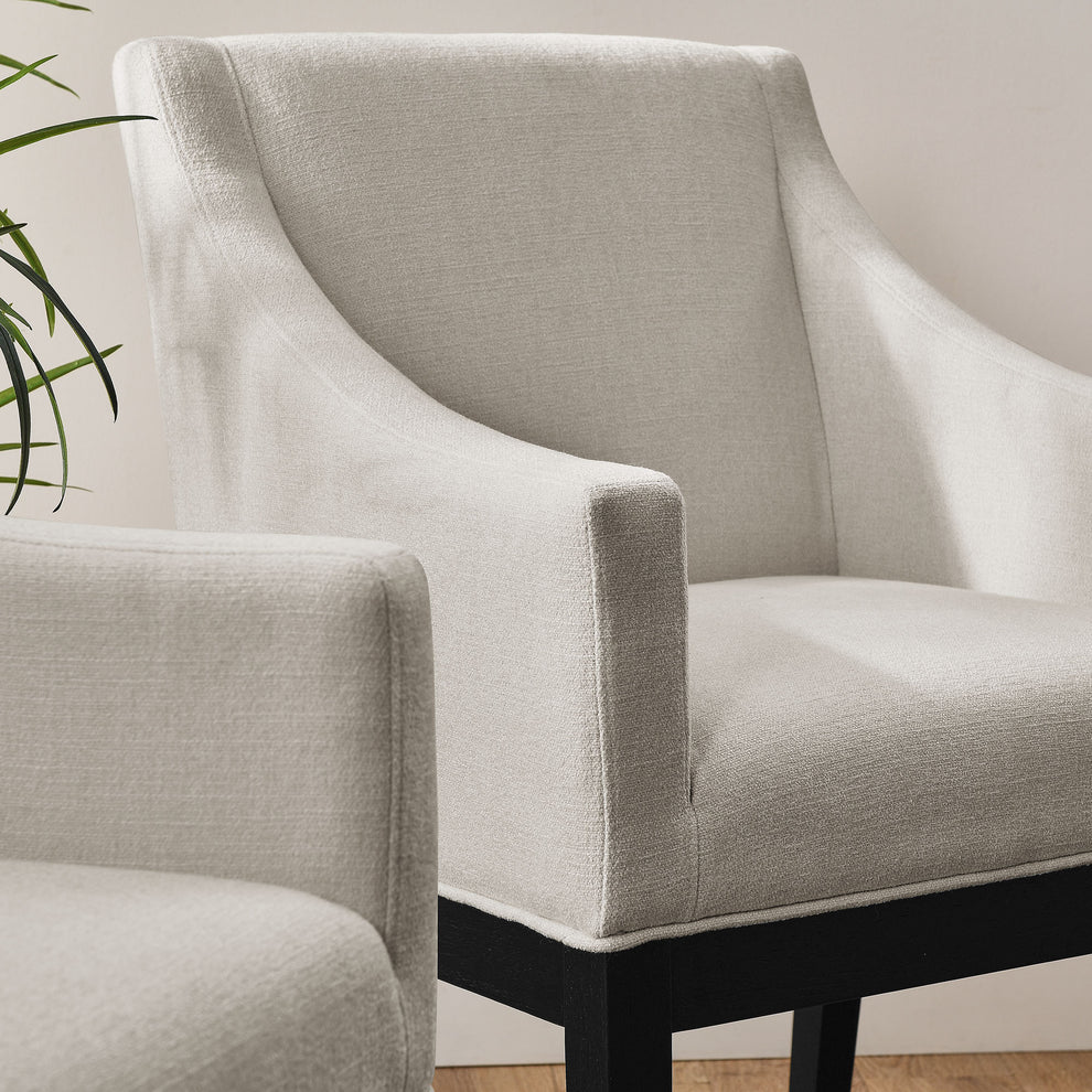 Alton Fabric Upholstered Dining Armchair by Modway | Armchairs | Modishstore - 24