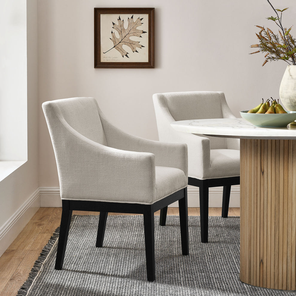 Alton Fabric Upholstered Dining Armchair by Modway | Armchairs | Modishstore - 25