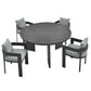 Tahoe 5-Piece Outdoor Patio Aluminum Dining Set by Modway | Outdoor Dining Sets | Modishstore - 7