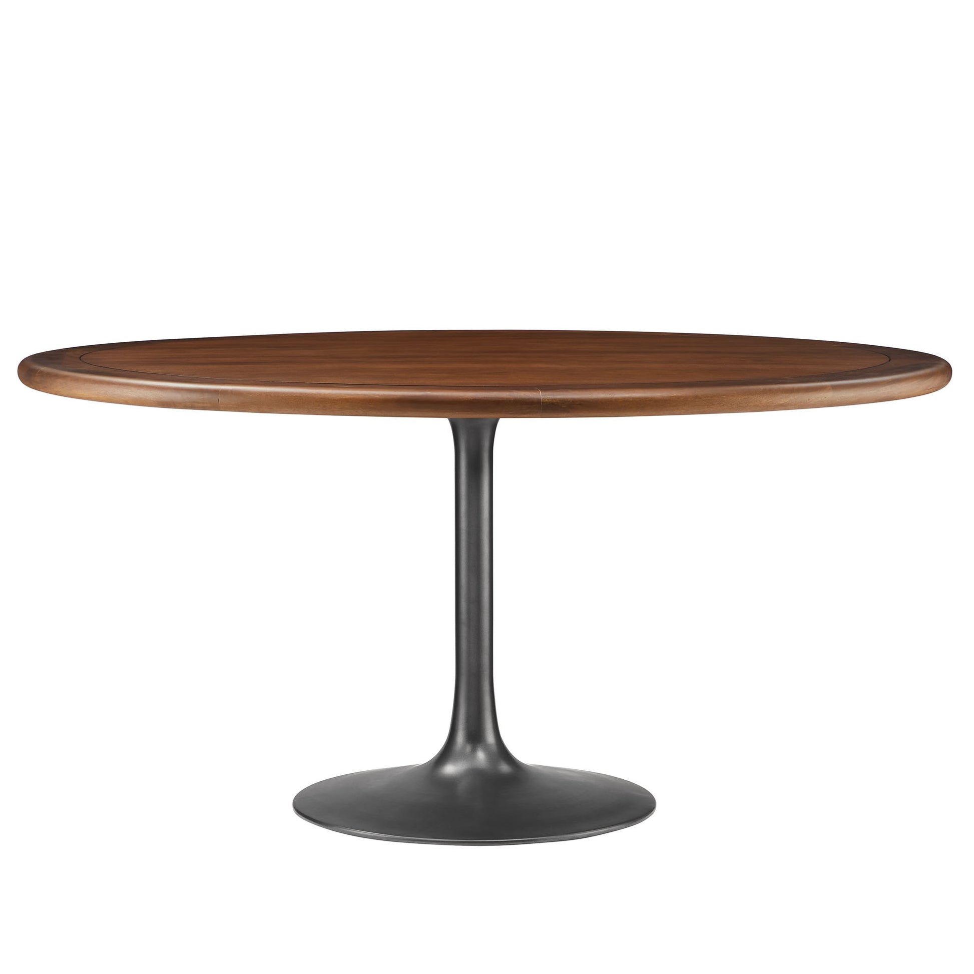 Lippa 60" Round Pedestal Solid Wood Dining Table by Modway | Dining Tables | Modishstore - 2