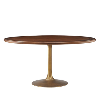 Lippa 60" Round Pedestal Solid Wood Dining Table by Modway | Dining Tables | Modishstore - 8